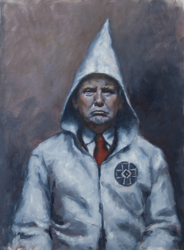 Portrait Painting Of Donald Trump